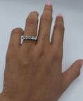 1ct Round 5-Stone Eternity Band