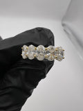 1.80ct Oval 5-Stone Wedding Band