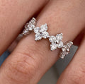 1.40ct Lucky Clover Eternity Ring