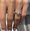 1ct Radiant Cut Proposal ring