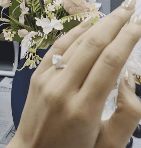 Diamond Ring -Heart