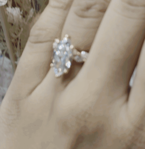 Diamond Ring -Marquise