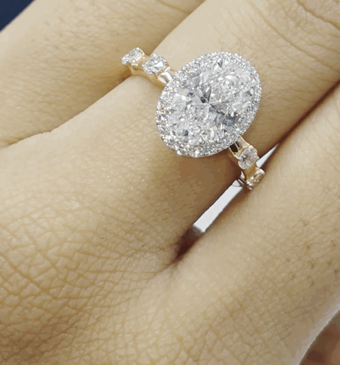 Diamond Ring -OVAL