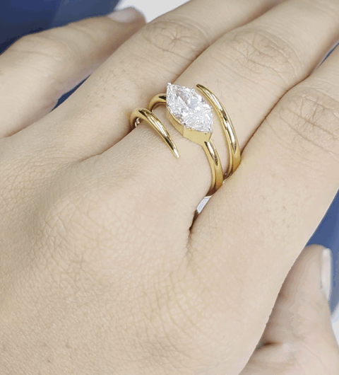 Diamond Ring -Marquise