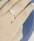 Diamond Ring -Pear