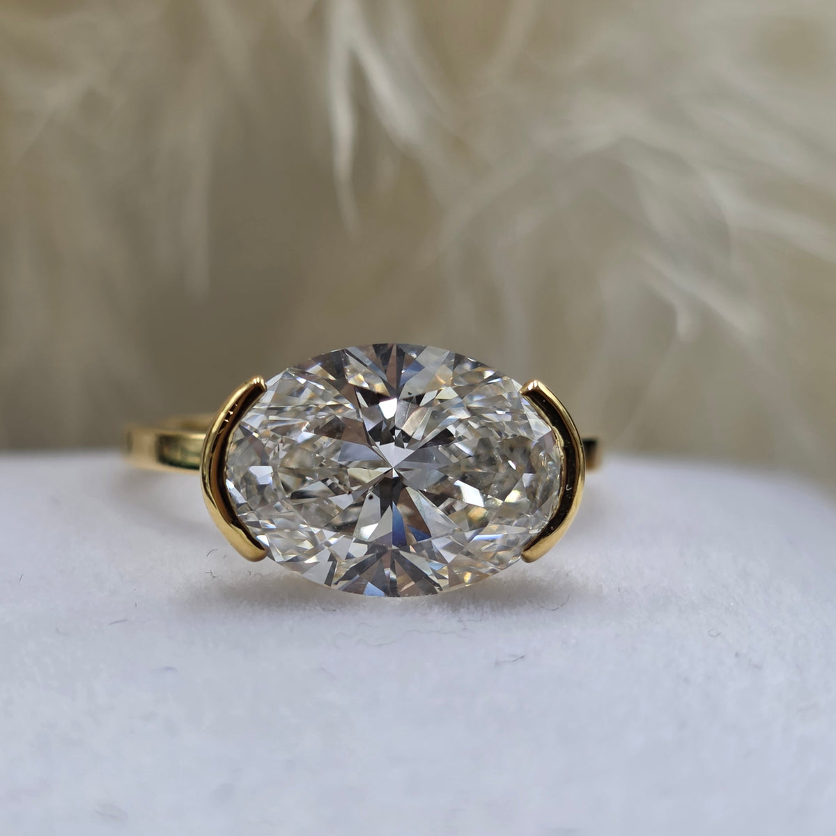 Oval Diamond Ring