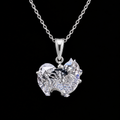 1.00CT Pomeranian diamond pendant