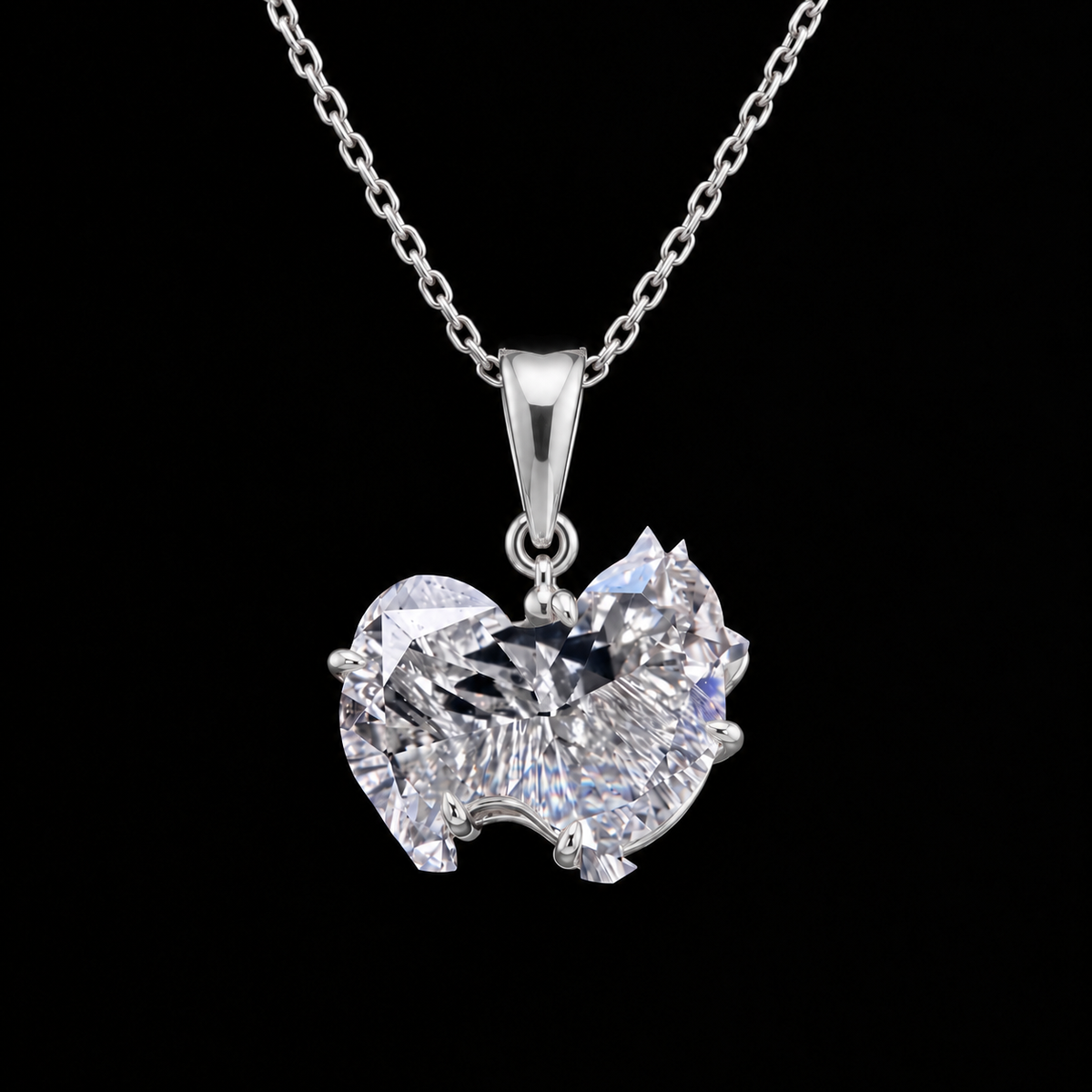 1.00CT Pomeranian diamond pendant