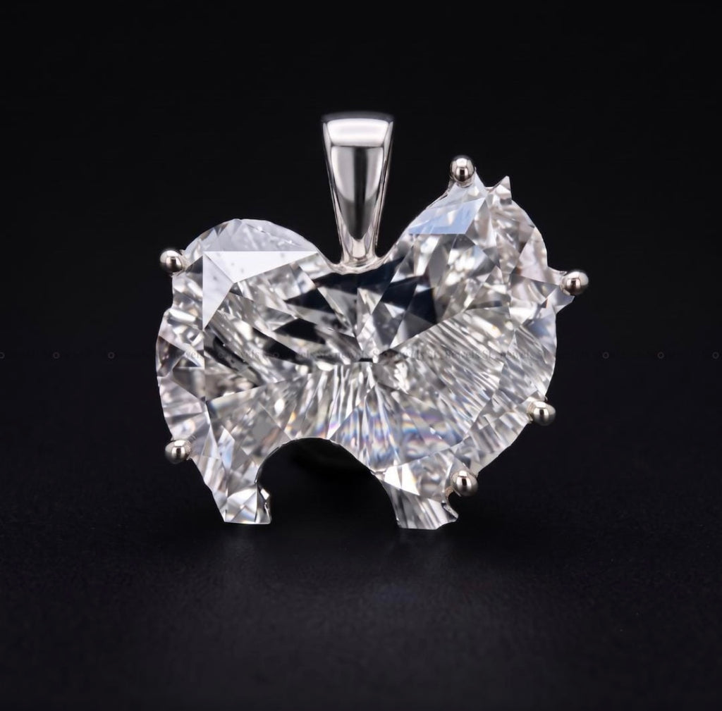 1.00CT Pomeranian diamond pendant