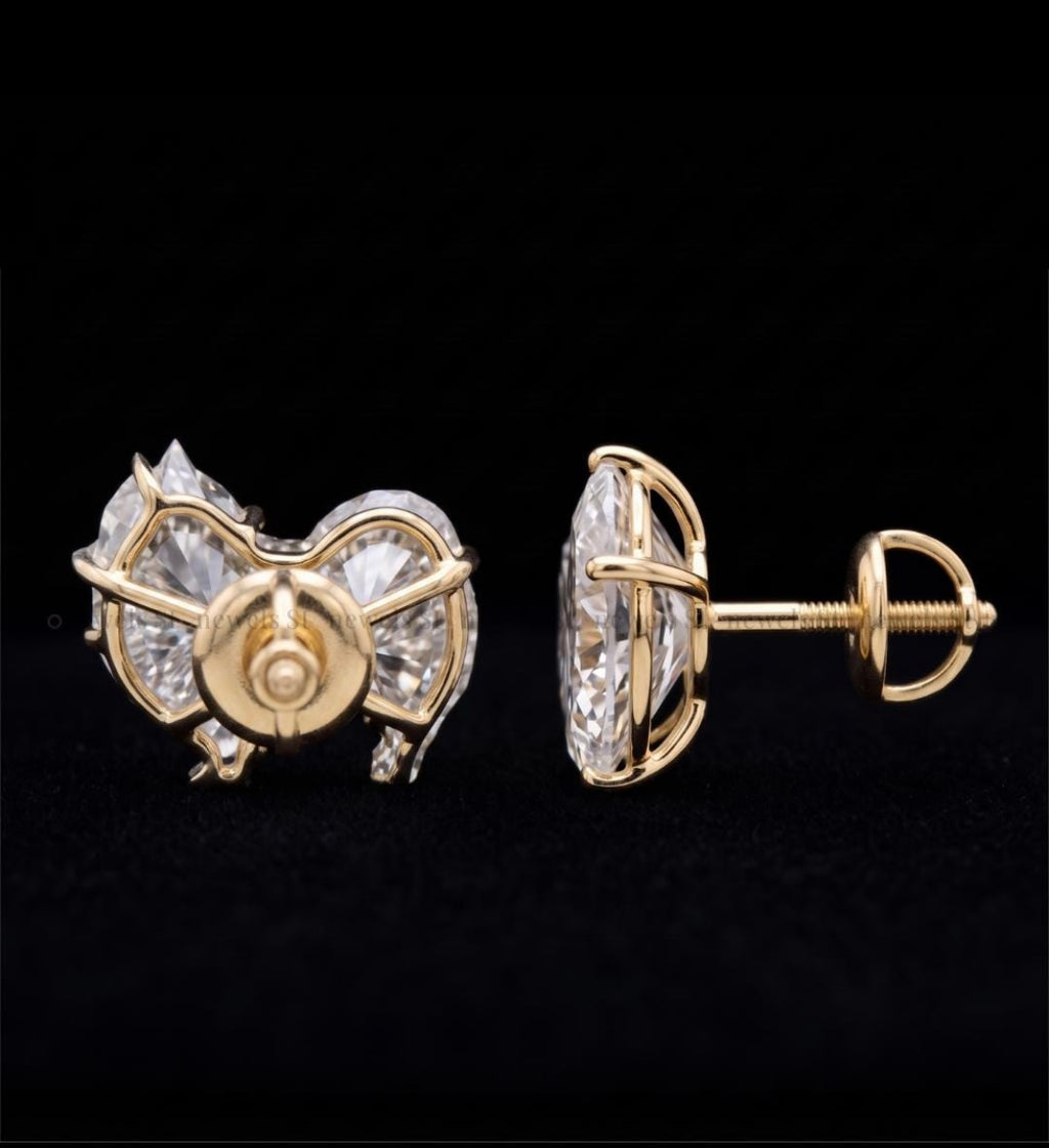1.00CT Pomeranian diamond STUD