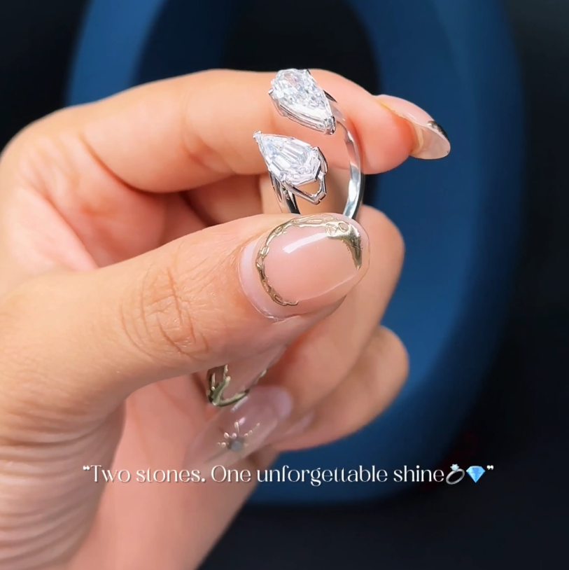 Diamond Ring -PEAR