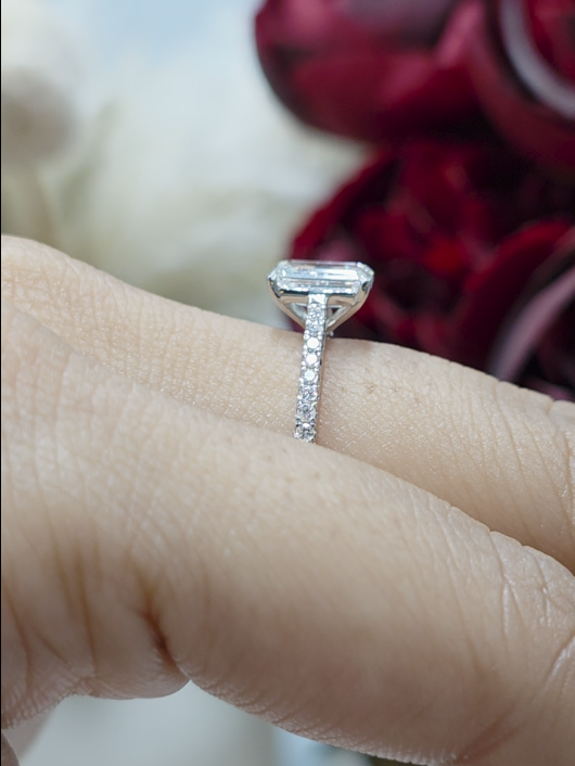 Diamond Ring - Emerald