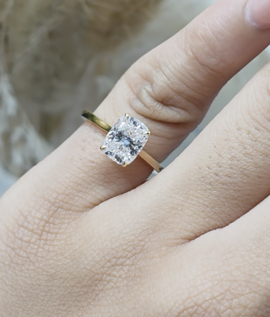 Diamond Ring -Emerald
