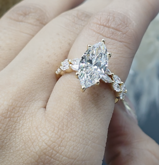 Diamond Ring -Marquise