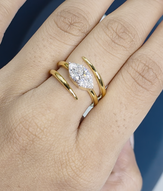 Diamond Ring -Marquise