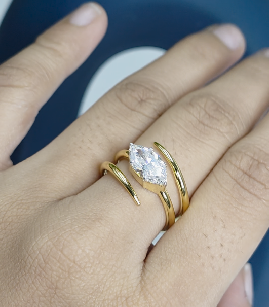 Diamond Ring -Marquise